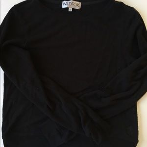 Wildfox Classic Black BBJ Sweater